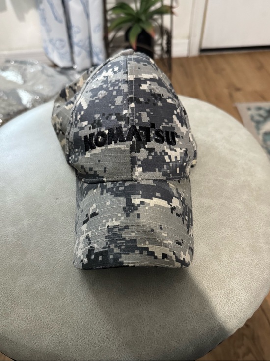 Komatsu Baseball Cap Brown Camo One